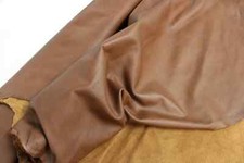 MAPLE BROWN LEATHER - Upholstery Cowhide Leather - 2.5 oz - 3 oz 1.0 to 1.2mm 