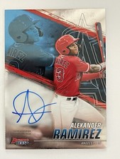 2021 Bowman's Best Alexander Ramirez RC Auto Best of 2021 B21-AR