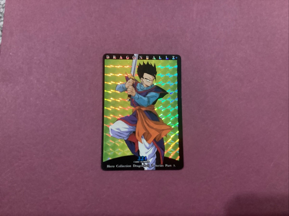 Dragon Ball Z 1995 Hero Collection Series 3 Artbox Prism Holo #321