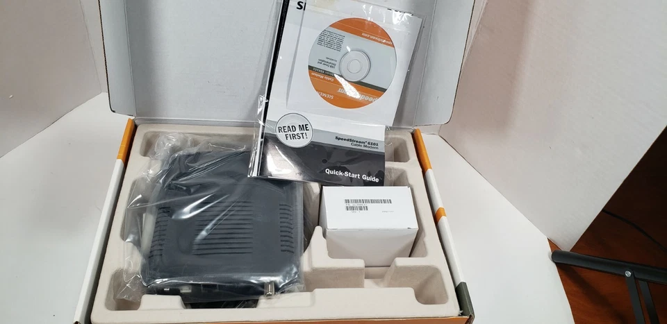 Siemens SpeedStream Cable Modem. Ethernet/ USB Compatible. Model No. SS6101 - Image 2 of 4