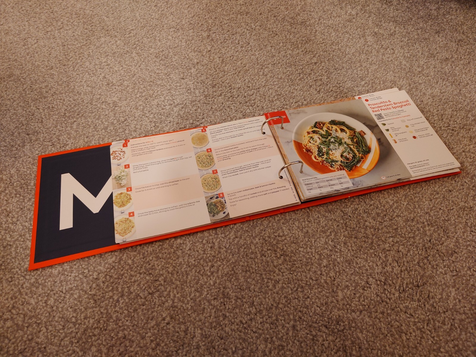 40x Gousto Recipe Cards In Card Folder eBay