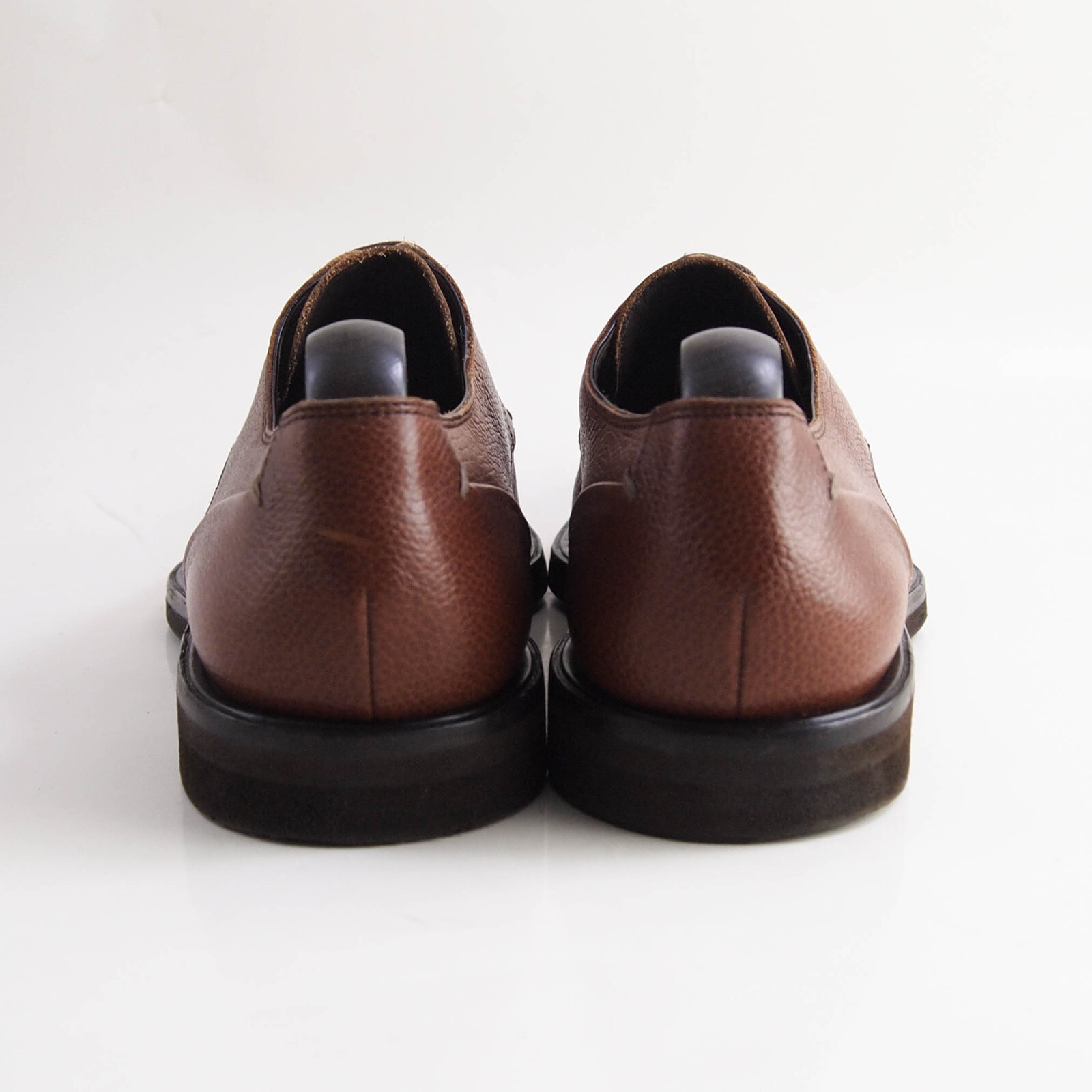 SAOLA Scarpe da uomo Bally Pasoli Derby Oxford marrone in pelle taglia EU 44 5 E US 11 5 D