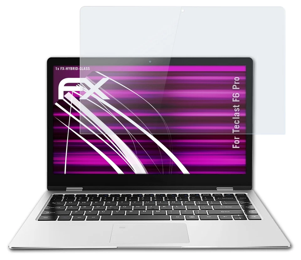 atFoliX Pellicola Vetro per Teclast F6 Pro 9H Armatura di protezione - Immagine 3 di 4