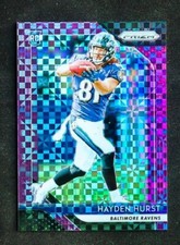 2018 Panini Prizm - Hayden Hurst - Rookie Purple Power /49