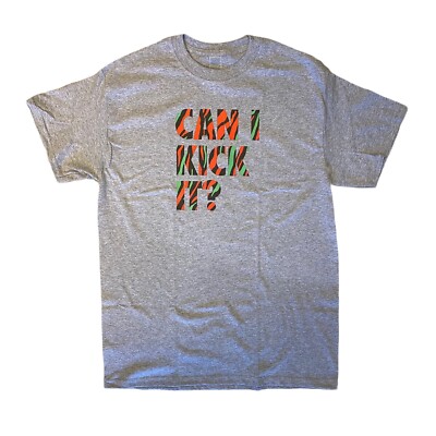 Actual Fact Can I Kick It Grey Tee T-Shirt