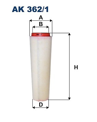 Filtron AK362/1 Luftfilter FüR Bmw 3 E46 E90-E93 5 E39 E60 E61 7 E38 E65-E67 X3-image