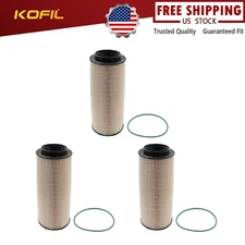 3X 2277129 Fuel Filter Replaces Luber-finer L7663F, Baldwin PF46106