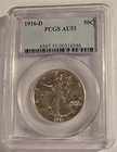 1916-D Walking Liberty Half Dollar PCGS AU53