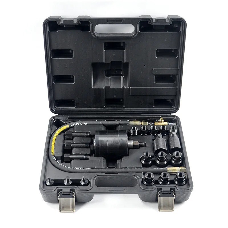 21PCS Removal Tool Sets Diesel Fuel Pneumatic Puller Set for Injectors