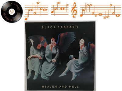 Black Sabbath Heaven And Hell Vinyl LP A1 B2 Pressing - Near Mint