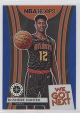 2019-20 Panini NBA Hoops Premium Stock We Got Next Blue De'Andre Hunter #11 rf2