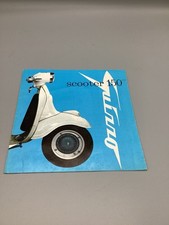 GUIZZO PALMIERI & GULINELLI DEPLIANT SCOOTER VINTAGE 150 CC 3 PAG ITALIANO 