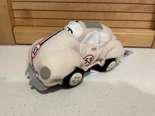 Vintage Disney Store Retired Bean Bag HERBIE The LOVE BUG 53 NOS With Tags