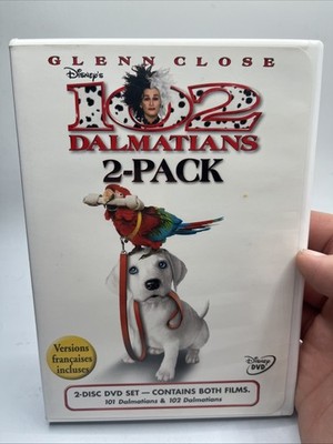 101 Dalmatians / 102 Dalmatians 2-Pack Double Pack DVD Movie Set (Glenn Close)