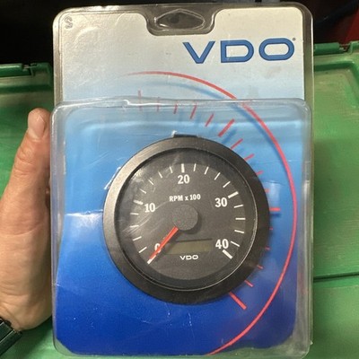 VDO Tach 85MM Meter CKPT  VSN, Part # 333-163