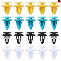 60 StüCk Befestigungsclips Auto, Universal Halterungs Clips, Vier GrößEn Von 8Mm
