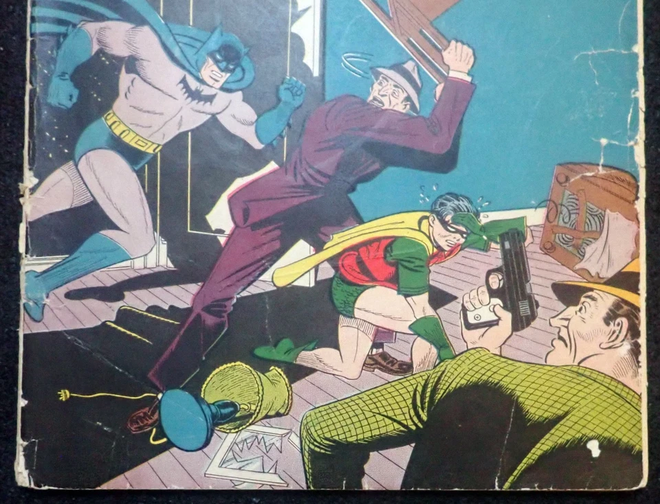 Detective Comics #95 💦 DÚO DINÁMICO BATMAN y Robin 💦 1945 Completo Foto 3 de 4