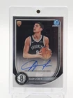 EGOR DEMIN 2025-26 BOWMAN CHROME BASKETBALL ROOKIE AUTOGRAPH #BCA-ED NETS Q4271
