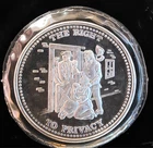 Right To Privacy Johnson Matthey JM Mint 4th Amendme-0.999 Silver 1 Oz Art Coin