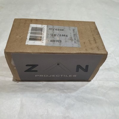 ZAN Projectiles Slug HP .177 Cal, 13gr, 400ct NEW