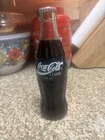 Vtg 80s Coca-Cola Classic 8oz Glass Bottle Full Unopened 1986 MV Inside Circle