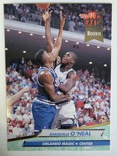 SHAQUILLE O'NEAL 1992-93 FLEER ULTRA #328 ROOKIE ORLANDO MAGIC HOF