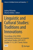 Andrey Filchenko (U. A.) | Linguistic And Cultural Studies: Traditions And...
