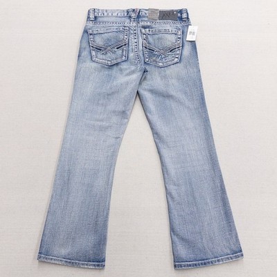 Axel Wolcott Vintage Boot Jeans Mens 32x30 Light Wash Distressed Y2K NWT