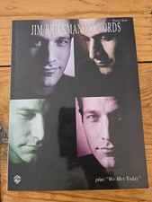 1996 Folio JIM BRICKMAN "NO WORDS" PLUS HANDSIGNIERTES PORTRAIT, NEUWERTIG