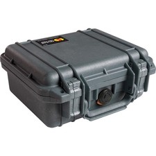 Pelican 1200 Watertight Mini-S Hard Case without Foam Insert - Black