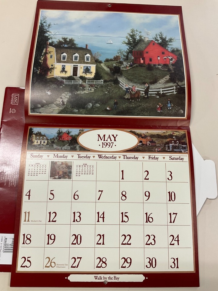 Lang Art Calendars - Suitable for Framing - Choose from various years ...