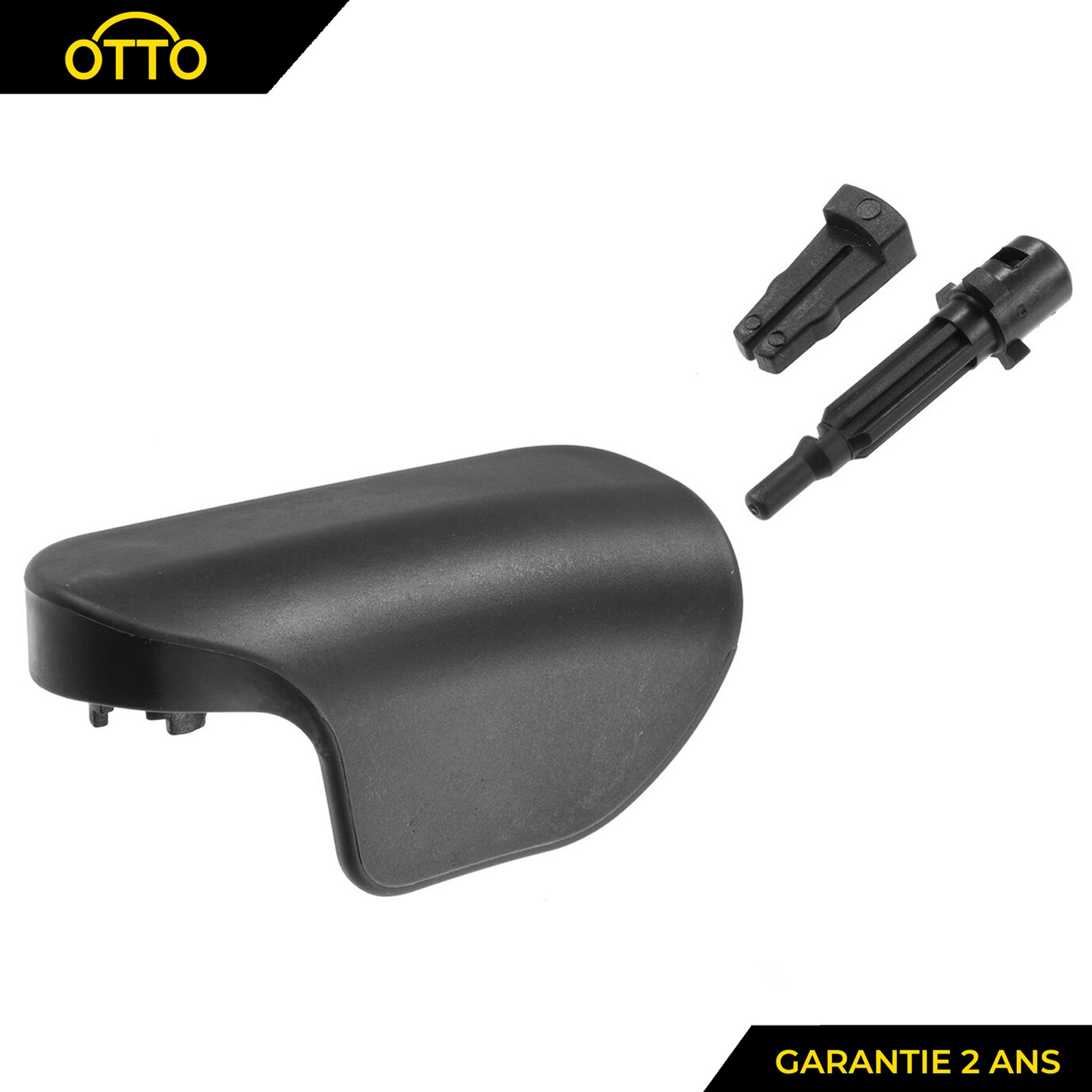 Poignée ouverture capot Audi TT 8J finition premium noire robuste en polymère renforcé