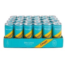 Schweppes Bitter Lemon  can 24 x 33cl