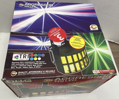 ADJ AMERICAN DJ AGGRESSOR TRI LED - NEW SEALED | eBay
