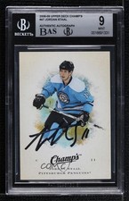 BAS 2008-09 Upper Deck Champ's Jordan Staal #47 BGS Authentic Auto 2u3