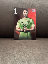 Manuel Neuer x FC Bayern M&uuml;nchen- Repro Autogramm 10.5x14.8 25/26
