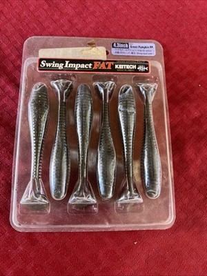 KEITECH Swing Impact Fat 4.3 Inch 6 Pack