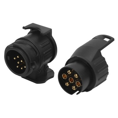 2x Trailer Plug Adapter Kit 7 To 13 Pin 13 To 7 Pin Connector Set Truck Inte SET