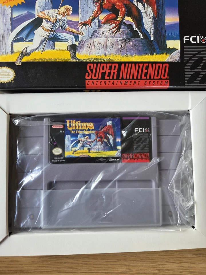 Ultima The False Prophet - Super Nintendo -  SNES - NTSC U  - Image 4 of 4