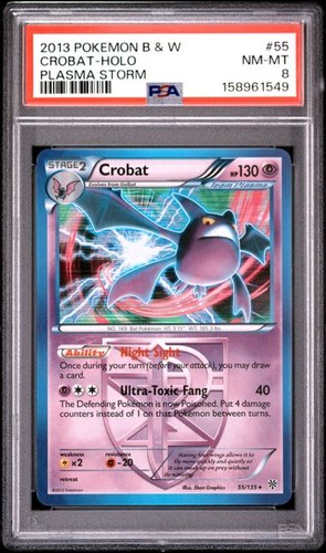 Crobat graded PSA 8 for sale on eBay