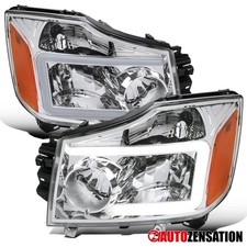Fits 2004-2015 Titan 2004-2007 Armada Led Tube Headlights Headlamps Leftright Fits 2004-2015 Titan 2004-2007 Armada Led Tube Headlights Headlamps Leftright