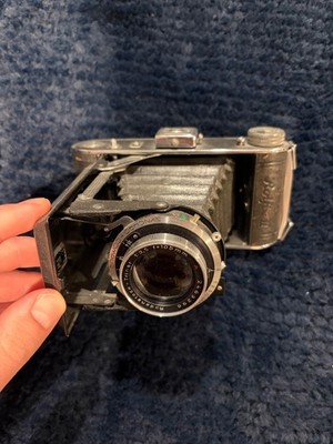 Franka Rolfix II Rodenstock-Trinar 105mm f3.5 Lens Rare ''US Zone'' Folding Camera