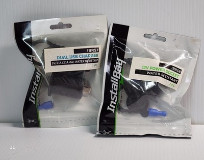 Metra Install Bay IBR57 & IBR58 12 volt power socket & Dual USB ports
