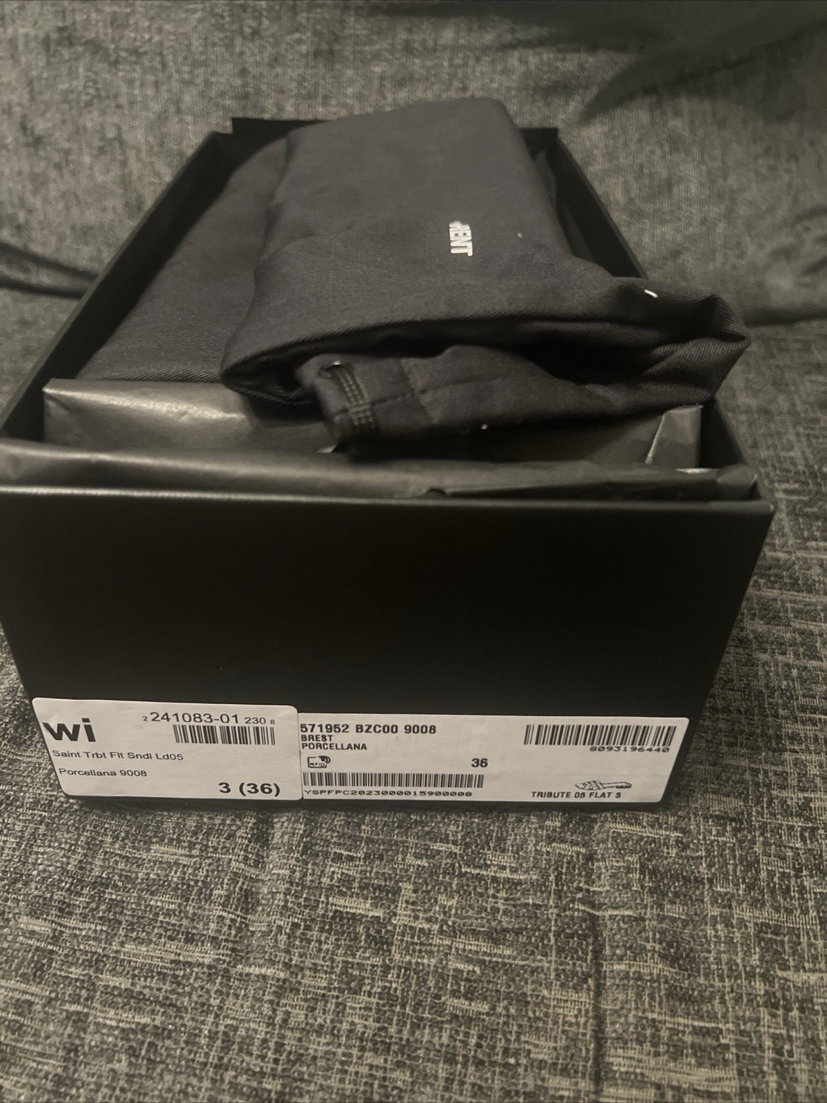 sandali omaggio saint laurent mules taglia uk3