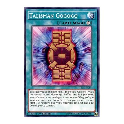 Yu-Gi-Oh TCG SECE-FR098 C Talisman Gogogo Die Geheimnisse der Ewigkeit