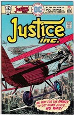 JUSTICE INC. #4, DECEMBER 1975, VERY FINE CONDITION!! DC CLASSIC! KIRBY ARTWORK!