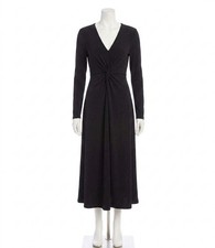 Karen Kane Monroe Travel Jersey Twist Front Midi Dress Size XL