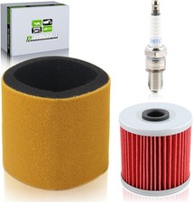 Filter Oil Filter Spark Plug for Prairie 300 400 2x4 4x4 Bayou 220 300 1988-2002