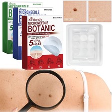 MICRONEEDLE BOTANIC Skin Tag  Acne Patch Skin Tag Remover Patches 9Pcs HOT