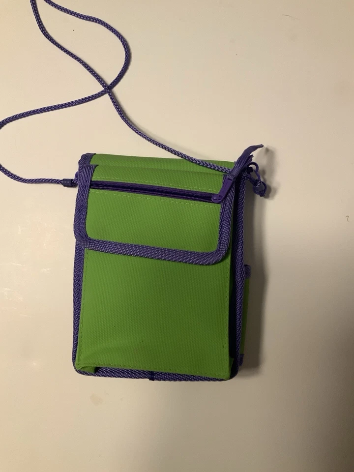 Чехол для переноски Pokemon Nintendo GameBoy дорожная сумка Pikachu винтажный зеленый РЕДКИЙ! 🔥 - Изображение 2 из 3